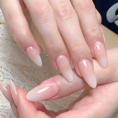 カラーグラデーション🩷 チークネイル✨オフ込み