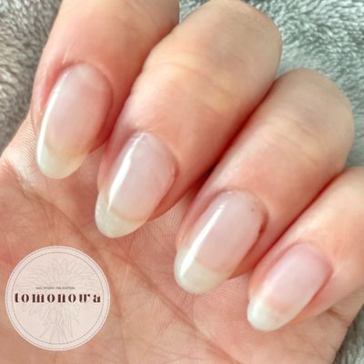 クリアネイル（自爪風にコーティング可能）