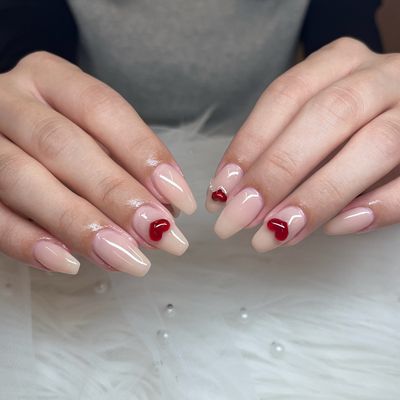 【持ち込み画像OK】hand★シンプルアート（パーツ込）