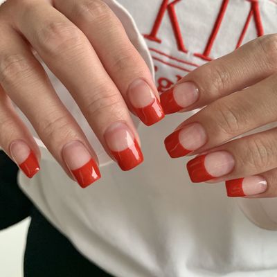 カラーグラデーションorフレンチ🦋【オフ代別途】お爪に優しい𝙥𝙖𝙧𝙖 𝙜𝙚𝙡 使