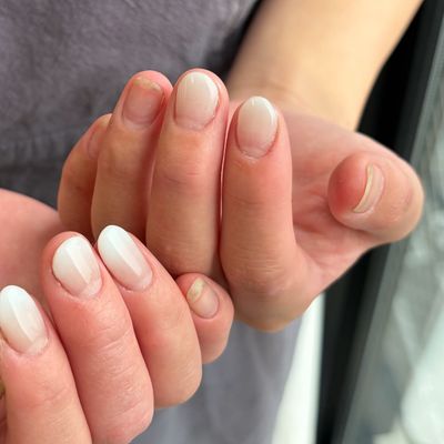 gradation nail（color・glitter）