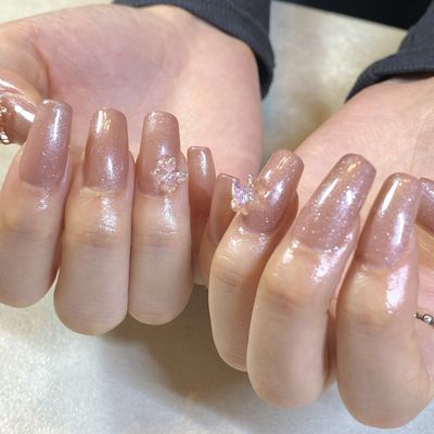 チップスカルプ🌟ワンカラーorラメグラ✨️