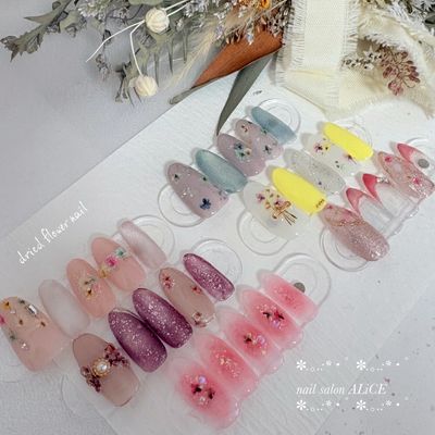 💐期間限定dried flower nail💐