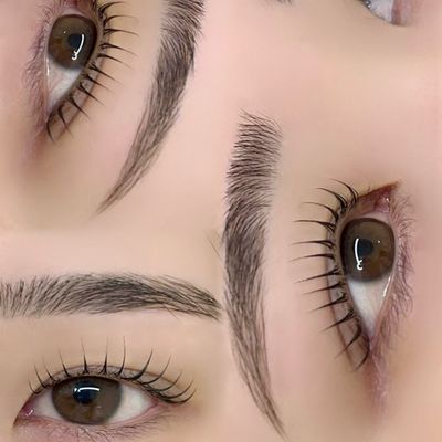 【骨格似合わせ】美眉アイブロウwax (間引き＆メイク込み)
