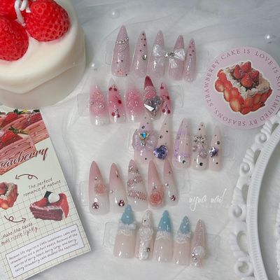 〈チップ長さだし〉【🌸スプリング編】nyna nail 150分定額design