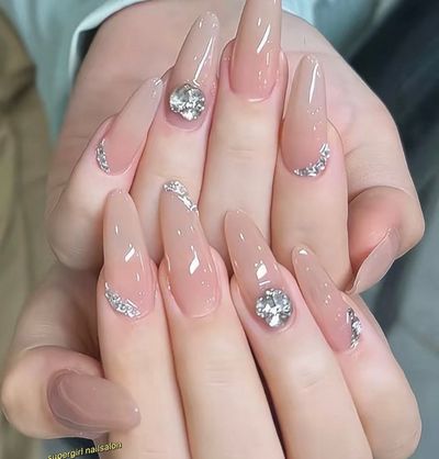 🎀ハンド🎀持ち込みデザイン6-8本アート/パーツやり放題¥7680オフ、ケア込み