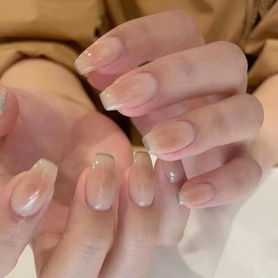 チークネイル＋フレンチ💕❤️‍🔥