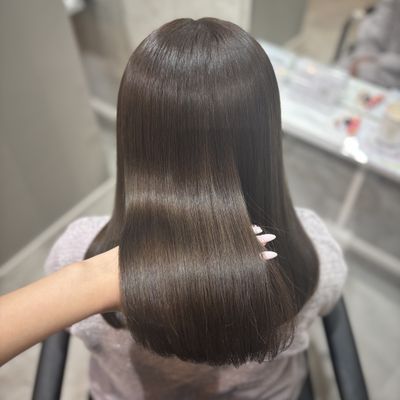 🎀美髪No.1🎀カット+髪質改善カラー¥9500🎀