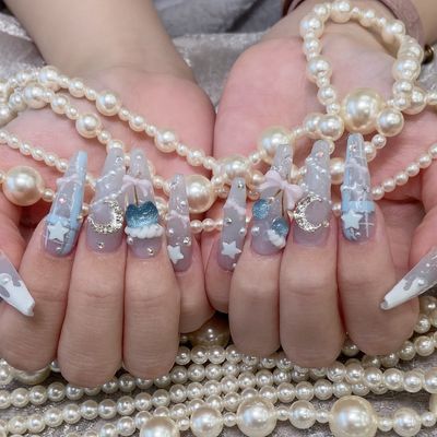 10本長さ出し✨アート・パーツやり放題19800→18800💴