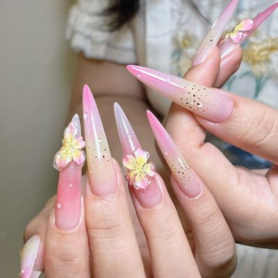 ★ロングチップ★【25%SALE 45mm~アートやり放題、パーツ付け放題コース