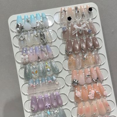【10本長さ出し込みワンホン定額】50種類以上から選べる韓国・ワンホンネイル💅✨