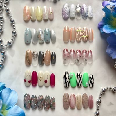 20種類から選べる定額デザイン💜