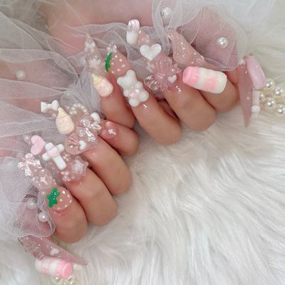 【✨アートパーツ乗せ放題コース✨】アプレ
長さ出し10本付きコース