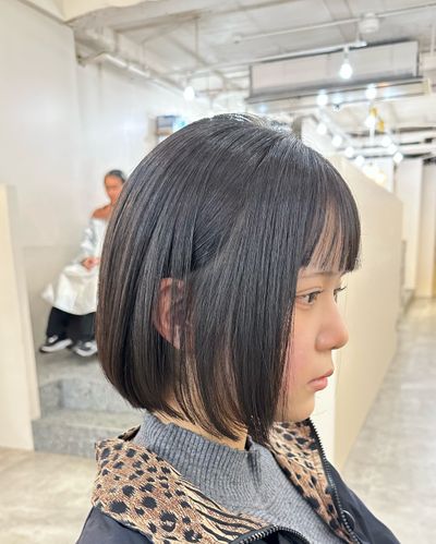カット＋髪質改善縮毛矯正