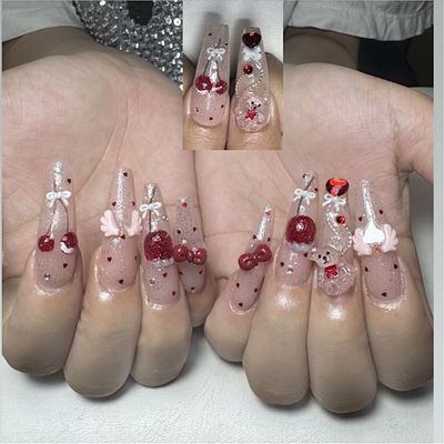 【モデルコース】チップ長さ出し パーツ付け放題
