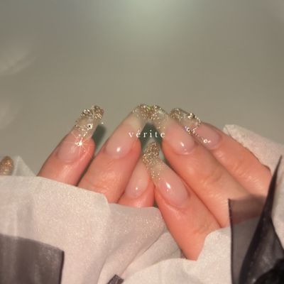 【オフなし】10本長さだし✨ワンカラー⟡.·マグネット可♥ 艶コーティング付