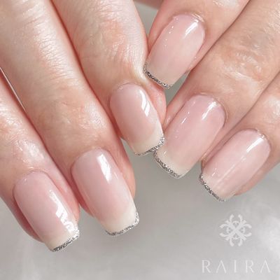 オフなし スキニーフレンチネイル🫧 【ご新規様限定】