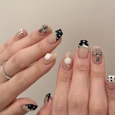 -HANDジェルネイル- 120minデザインアートコース ¥13000