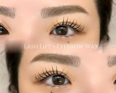 🍒韓国風束感まつ毛パーマ＋美眉WAX（間引き）🍒