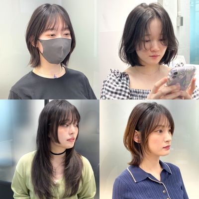 顔タイプに合わせた似合わせカット