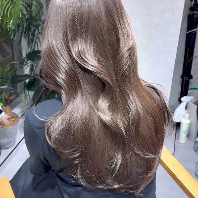 カラー+髪質再生トリートメント