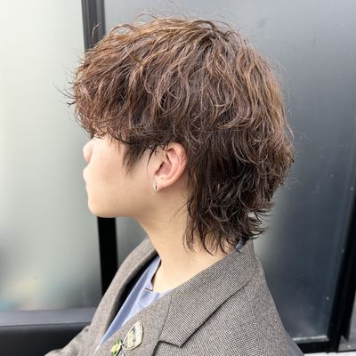 カット＋パーマ＋ワンカラー(ブリーチなし)