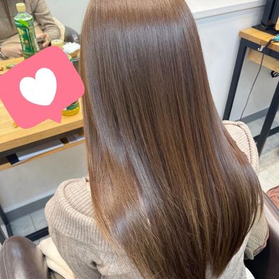 🌷サラ艶ストレートパーマ🌷