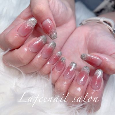 ❤️大人気チークネイル(シンプルデザイン)