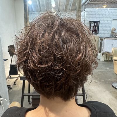 リピーター様パーマ