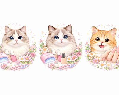 大人シンプルアートネイル