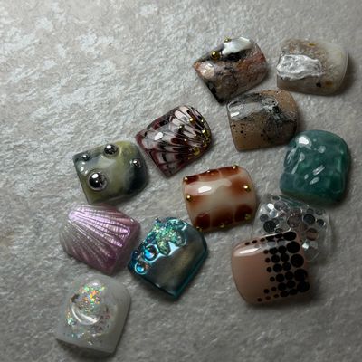 フット親指アート(初回15%off。初回・再来オフがある方はメニュー選択を)