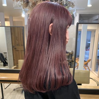 【💖痛ませずに明るく💖】ブリーチなしのダブルカラー＋FLOWDIAトリートメント