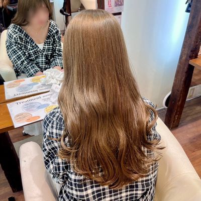 ブリーチなしダブルカラー＋CMCトリートメント