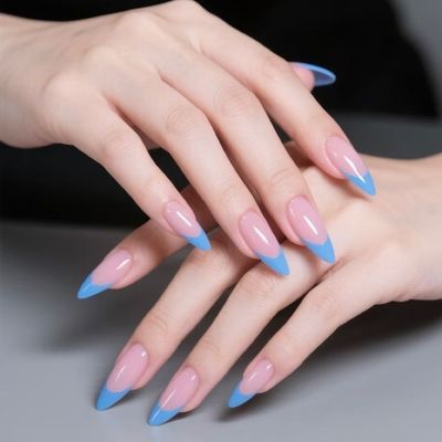 【長さだし】フレンチネイル
