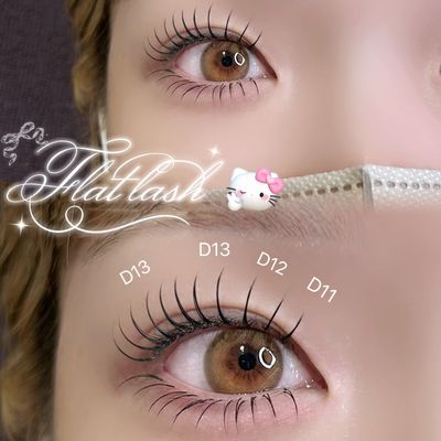 オフ有りフラットラッシュ100本（LEDグルー変更可能）