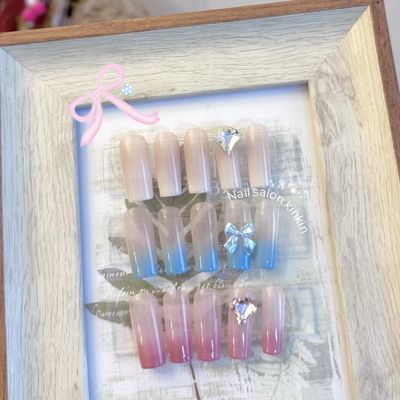 期間限定SALE¥7700→¥7080🛁・カラグラテーションパーツ付きꔛ‬♡🩵