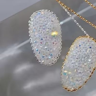 フラッシュネイル✖️ピクシーネイル2本