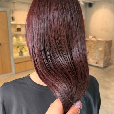 イルミナカラー+マーブヘッドスパ
