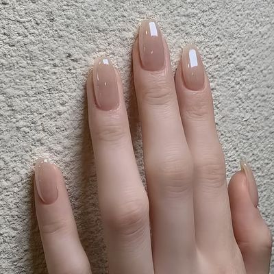 [研修のコース][10本チップ長さ出し] ワンカラー/ラメ/ラメグラ