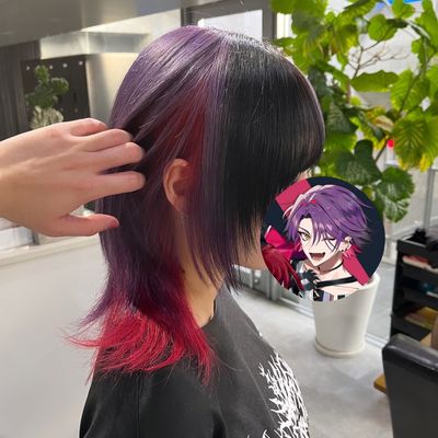 デザインダブルカラー〔ブリーチ＋デザインカラー〕