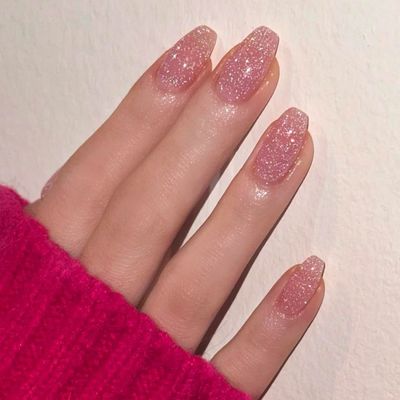 10本長さだし、ラメネイル