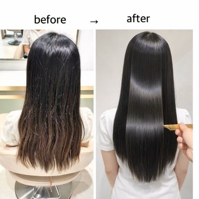 ▶︎一番人気/カット＋premium髪質改善酸性縮毛＋キューティクルケア