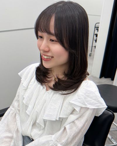 ワンカールパーマ+カット