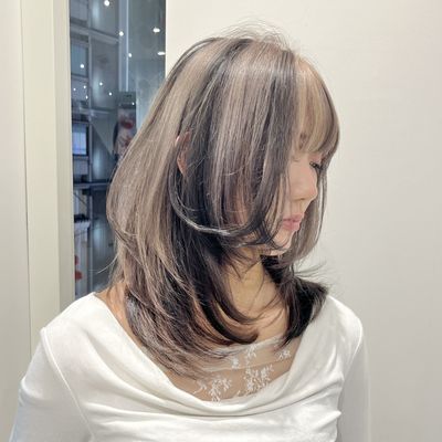 ブリーチ🩵ブロックカラー