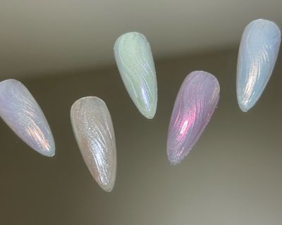 波紋オーロラネイル7300円→6300円♪7月限定