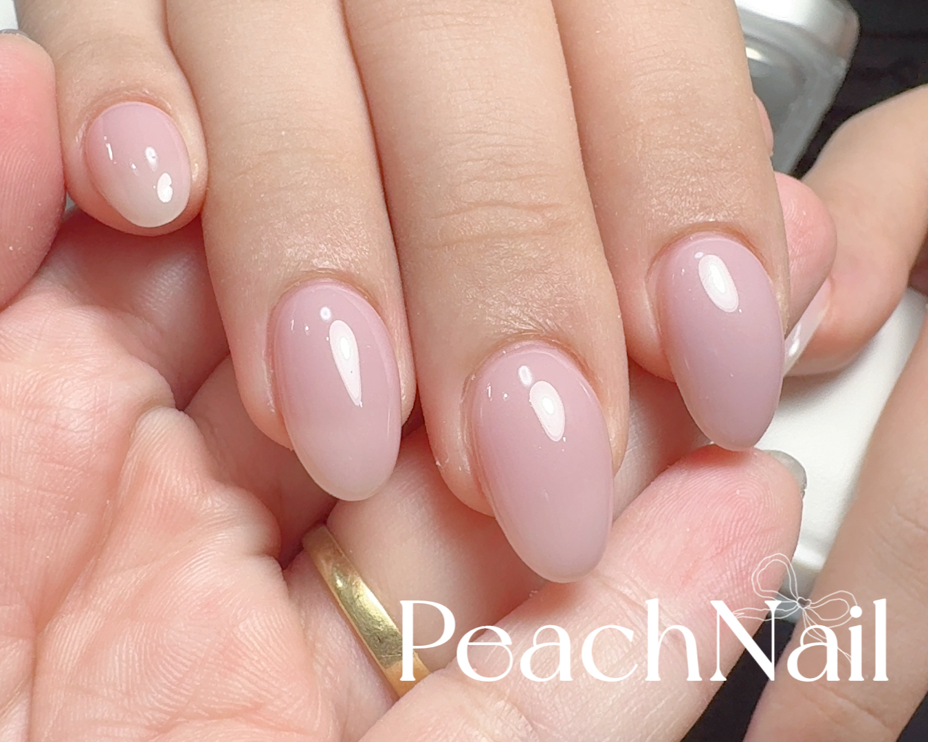 Peach_Nail