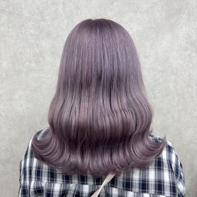 🐬ブリーチ+カラー+CMCトリートメント🐬