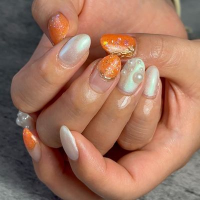 【Hand】サンプルデザイン（オフ,ケア込）