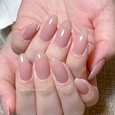 美フォルムワンカラーorラメグラデ ￥5280