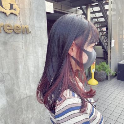 インナーカラー＋似合わせカット【ブリーチ込み】＋ロイヤルトリートメント
